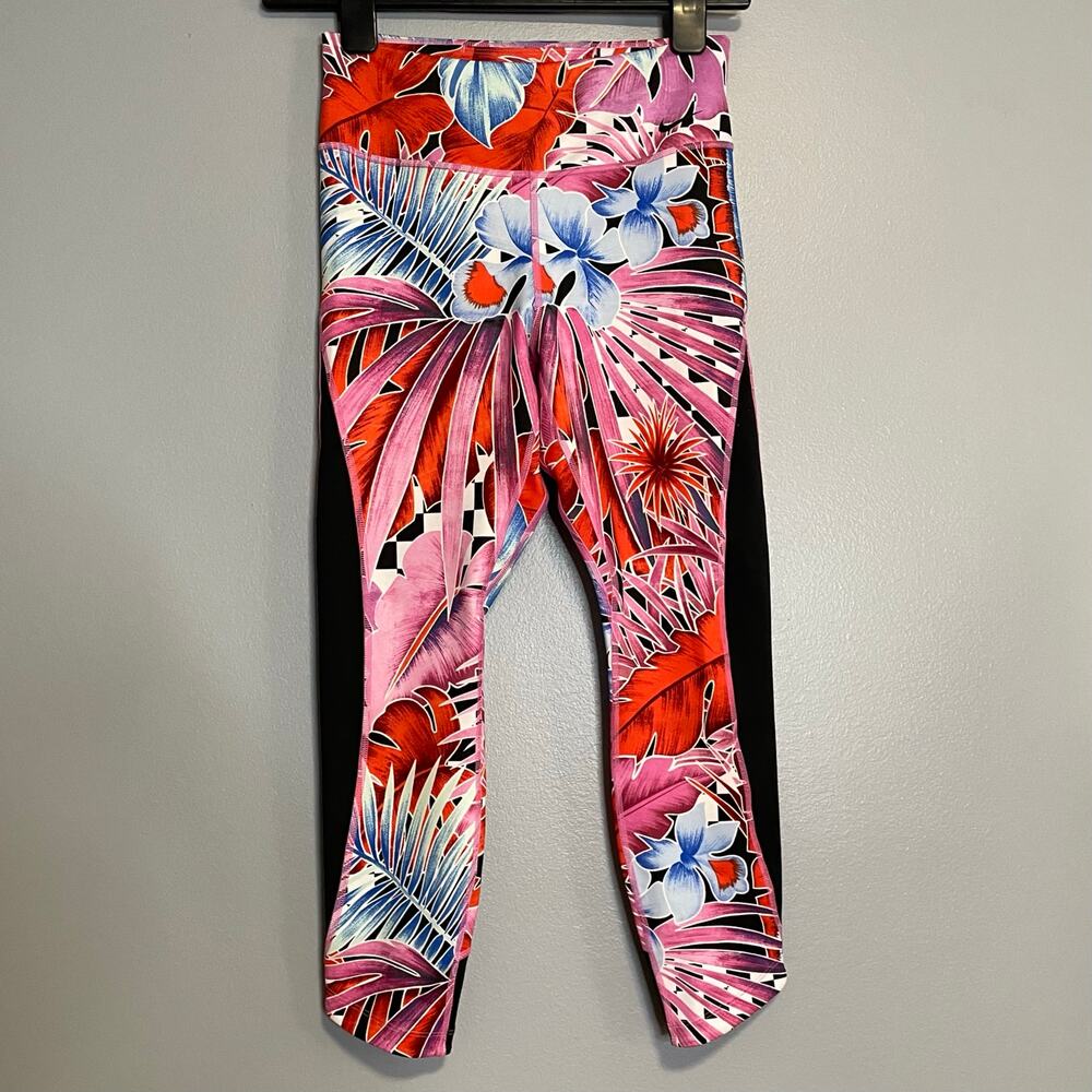 Nike Dri-Fit Tropical Floral Athletic Leggings Pants